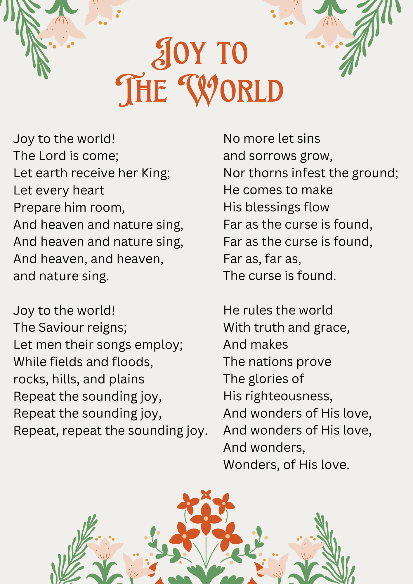 10 fun free christmas carol printables for kids in 2025